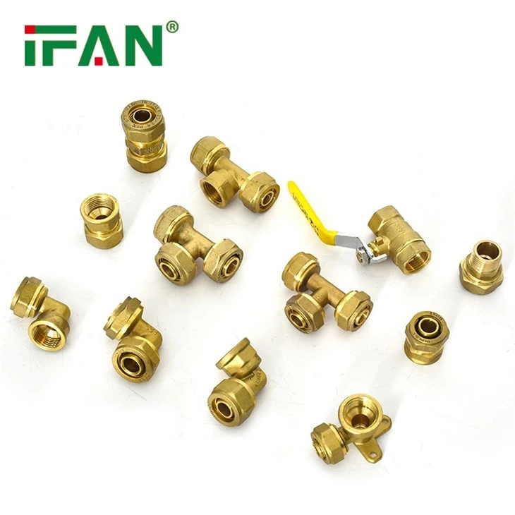 PEX Compression Pipe Fittings For Plumbing Systems high quality